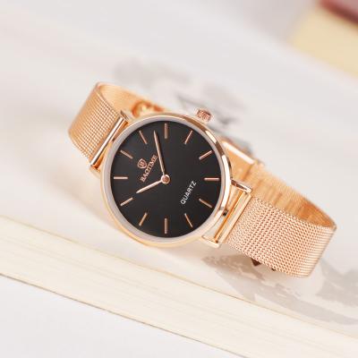 China 2021 Small Three Needle Stainless Steel Strap Wristwatch Custom Made Watches For Man And Woman Nice Silver Rose Color Gold Watch for sale