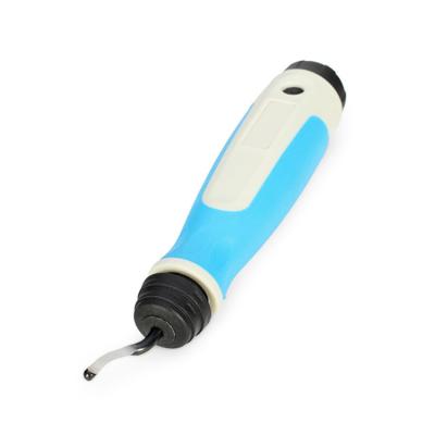 China NG1000 Burr Handle With 1pc Copper Blades BS1010 PVC Material Hand Deburring Tool for sale