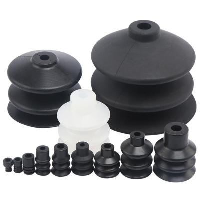 China Bellows Industrial Suction Cups PCG 15mm Suction Cup Manipulator Vacuum Throw Industrial Pneumatic Accessories Powerful Nozzle for sale