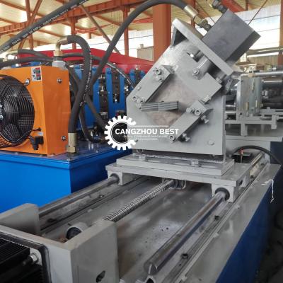 China Custom C Channel 1.2mm Stud And Track Roll Forming Machine Multi Profile for sale