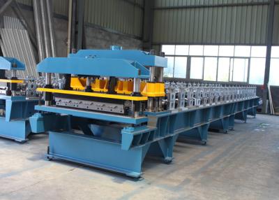 China Metal Roof Making Machine Production Line , PPGI Steel Glazed Tile Making Machine for sale