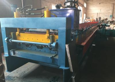 China 8m/min - 12m/min Floor Deck Roll Forming Machine For structure Conceret for sale