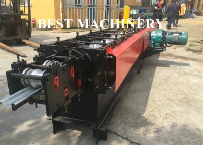 China Perforated Rolling Slate Door Roll Forming Machine Australa Stype Steel Metal for sale