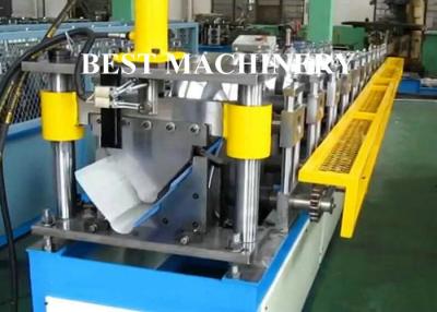 China Roof Tile Crest Ridge Cap Roll Forming Machine CE / SGS Certificated for sale