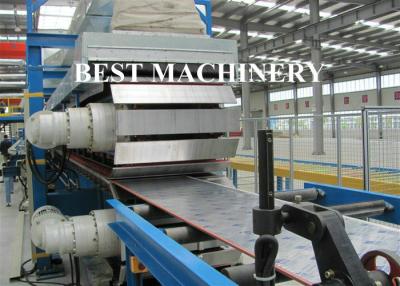 China Continuous Foam PU Sandwich Panel Production Line 25mx2.2mx2.5m Dimention for sale