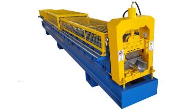 China Hydraulic Aluminum Steel Rain Gutter Roll Forming Machine , Rain Pipe Forming Machine for sale