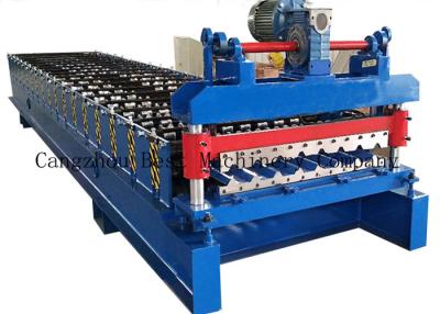 China Hydraulic Cutting Roofing Sheet Roll Forming Machine 380v 8-12m/Min Productivity for sale