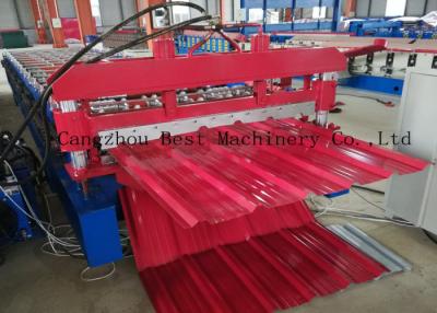 China 8-12m/min Production Capacity 3kw Roofing Panel Roll Forming Making Machine for sale