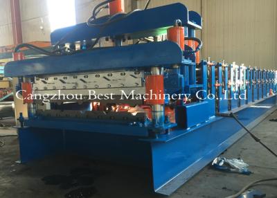 China Double Layer Roof Sheet Tile Roll Forming Machine 12-15m/Min New Condition for sale