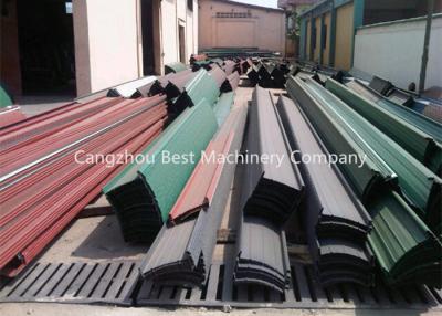 China Strip Lock Roof Sheet Self Lock Sheet Metal Roofing Machine , Roof Sheet Making Machine for sale