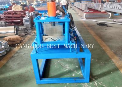 China 1 Year Warranty Shallow Rain Gutter Roll Forming Machine PPGI/ GI Material for sale