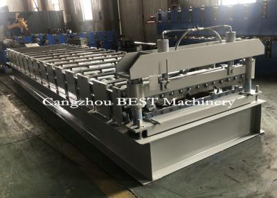 China IBR Color Steel Roofing Roll Forming Machine , Cold Roof Roll Forming Machine for sale