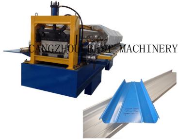 China 300-500mm Width Metal Roof Panel Roll Forming Machine Standing Seam Machine for sale