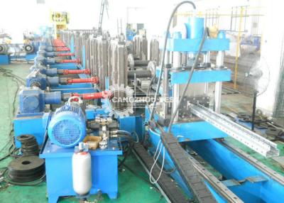 China Storage Upright Shelf Frame Profile Rack Roll Forming Machine For Supermarket for sale