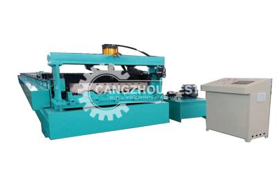 China Galvanized Metal Roofing Sheet Making Machine For Steel Decking Floor Tile for sale