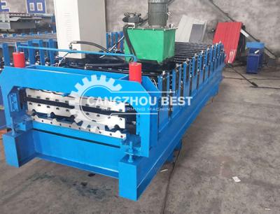 China IBR Roof Making Machine / Roofing Sheet Roll Forming Machine Stable Performance for sale