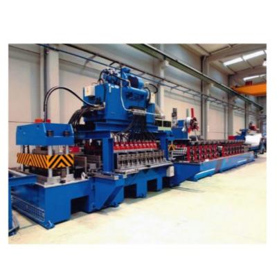 China Spiral Galvanized Grain Silo Tank 200kw Custom Roll Forming Machine for sale