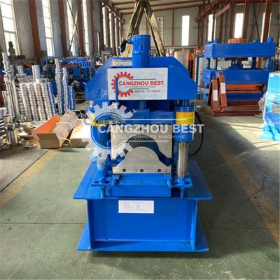 China 280mm 3kw conduzido corrente Ridge Cap Roll Forming Machine à venda