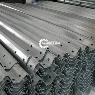 China 4mm Thick 15m/Min Crash Barrier Roll Forming Machine With Holes for sale