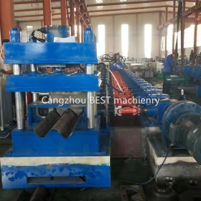 China Steel 10m/Min Purlin Roll Forming Machine Highway Guardrail Production for sale