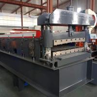 China máquina de 8.5kw Rib Lath Roof Sheet Rolling para emplastrar o fundo à venda