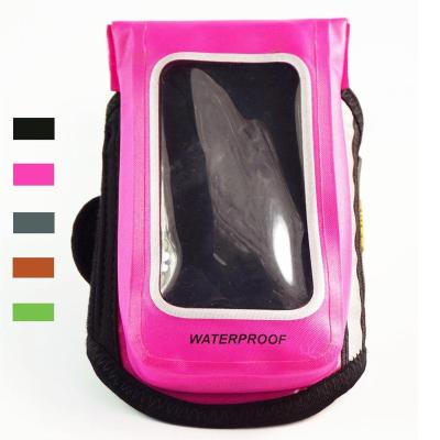 China Waterproof Function Phone Bag Waterproof Bicycle Mount Bike Cycling Outdoor Use Bike Accessories Mobile Phone Bag Made of 210D TPU for sale