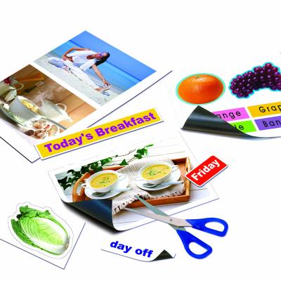 China Glossy Printable Photo Magnetic Paper A4 Size Inkjet Magnet Bag White OEM Packing For Fridge Magnet for sale