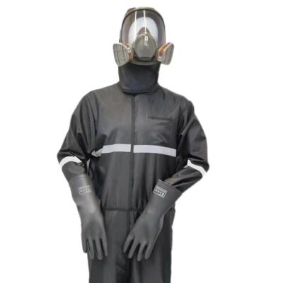 China High Quality Eco-friendly NBC Nuclear Radiation Shielding Suit Gamma Ray Protection Clothing for sale