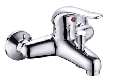 China Without Slide Bar Ordinary OEM Factory Bathroom Shower Mixer / Faucet Brass Faucet for sale