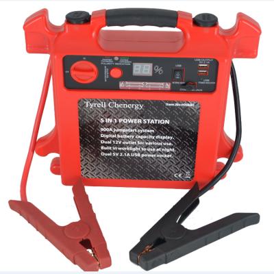 China ABS cheap price portable car battery jump starter 2 USB 18000mah 12v jump starter powerbank car for sale