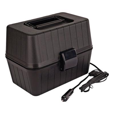 China Fashion Viable Style Black Car Premium Quality Food Warmer Compact 12V Portable Food Heater for sale