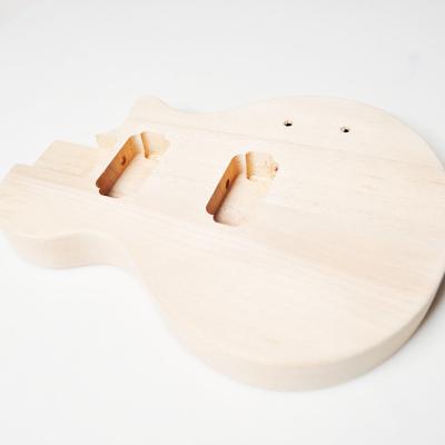 China Acoustic bass EGB-014 unfinished gitar elecric alder body electric guitar guiter parts popular bass body accessories for sale