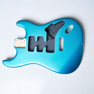 China Popular bass accessories EGB-035 unfinished maple alder electric guitar body parts guiter body boby for sale