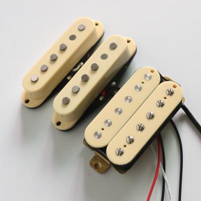 China Guitar Pickup Alnico 5 Pickup For Electric Guitars With Bridge 16K Beige Color SYQ-15 High Output Musical Products Pickup for sale