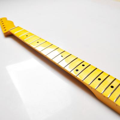 China Fenderr Style Maple Electric Guitar Neck Fingerboard DIY Maple Material Kits EGN-023 for sale