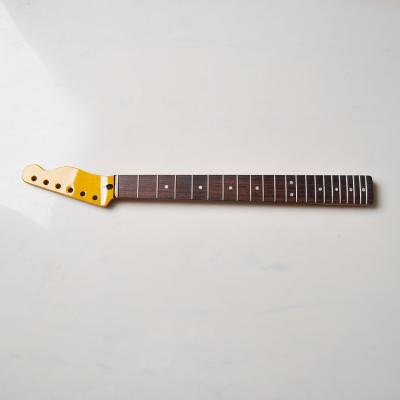 China Fenderr style electric guitar neck bass gitar fingerboard rosewood musical instrument DIY parts EGN-028 hardware kits for sale