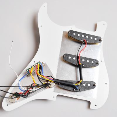 China Guitar Alnico 5 Pickups Electric Guitar Pickup Prewired Pickguard For Sale for sale