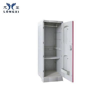 China Fireproof ABS Plastic Employee Locker / Assembled Easily / Low Cost Locker Staff Locker for sale