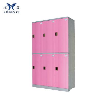 China Best ABS School Library Dormitory Plastic Locker Engineering Plastic Locker for sale