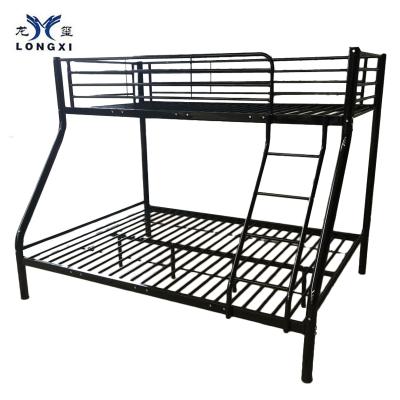 China Modern Adult Metal Cheap Steel Frame Bunk Bed Triple Metal Bunk Bed for sale