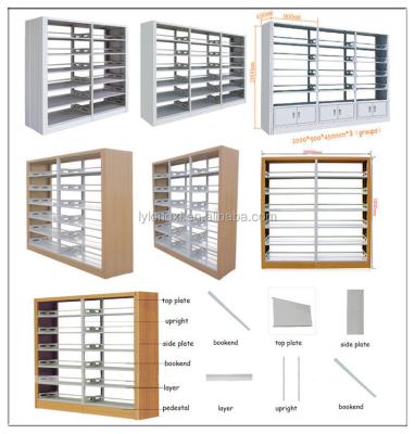 China Modern Hot Sales Widely Use Steel Book Storage Locker Shelf for sale