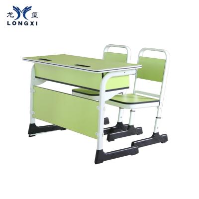 China Good quality cheap school desks, classroom chairs, wooden school furniture for kids for sale