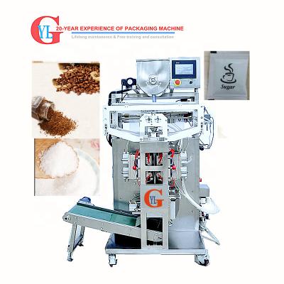 China Economical 4 Lanes Multi Lanes White Plastic Bag Small Sugar Automatic Granule Packing Packaging Machine for sale