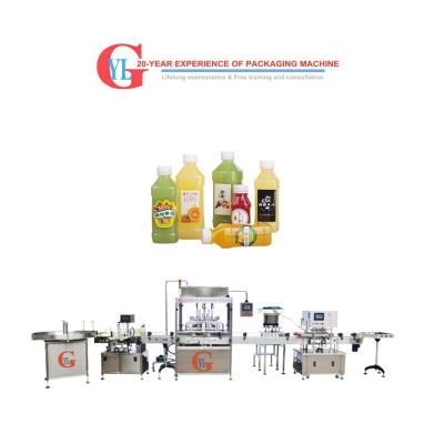 China Food Customization 4-20 Heads Filling Labeling Machines Bottle Filling Machine Capping Packaging Production Line for sale