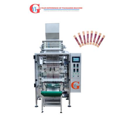 China Plastic Bag 10 Lanes Coffee / Salt / Desiccant / Pill / Sugar Granule Packing Machine for sale