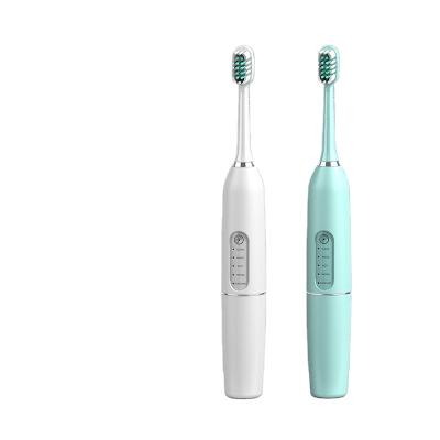 China Battery Operated Cordless Electric Toothbrush 5 Fast Refill Modes with 2 Minutes Set in Smart Timer for sale