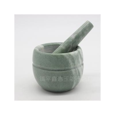 China Pestle10 X 100% Natural Grit 6.5 Marble Stone Viable Koja And Wheat Mortar Mortar And Pestle for sale