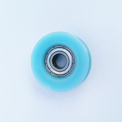 China Modern High Quality PA6 Windows And Doors Nylon U Groove Wheel Rollers With Bearings for sale