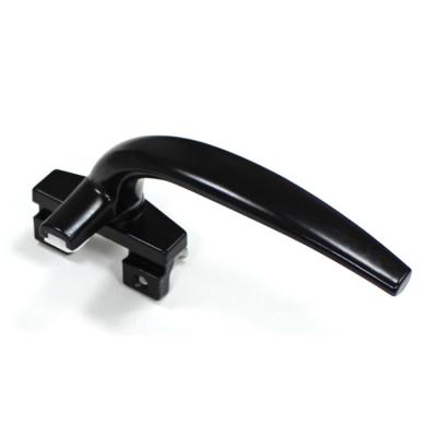 China Modern Upvc Aluminum Casement Windows Lock Handle Pull Window Handle Lock Black Door Lock Lever High Quality Door Handle With Key for sale