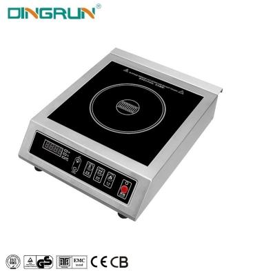 China Hotel Black Crystal Panel 3.5Kw Induction Cooker OccktopInduction Portable Commercial Electric Stove Induction Cooker for sale